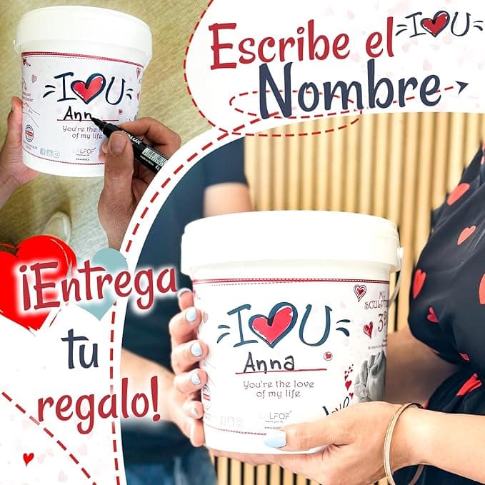 Couple's Hand Sculpture with Names - Unique Gifts for Valentine's Day - https://m.media-amazon.com/images/I/71Y9vYG14rL._AC_SX679_.jpg