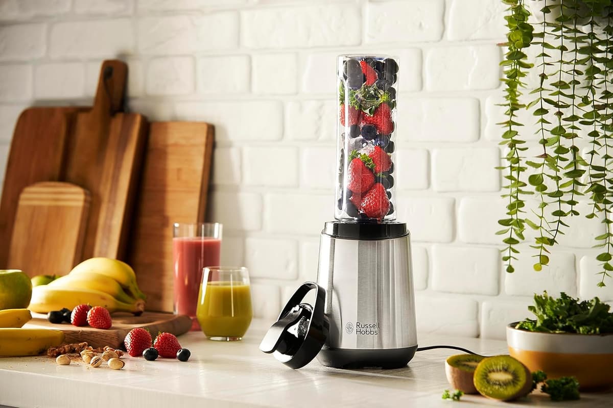 Russell Hobbs Mix & Go Individual Blender, Mini Blender for Smoothies and Juices
