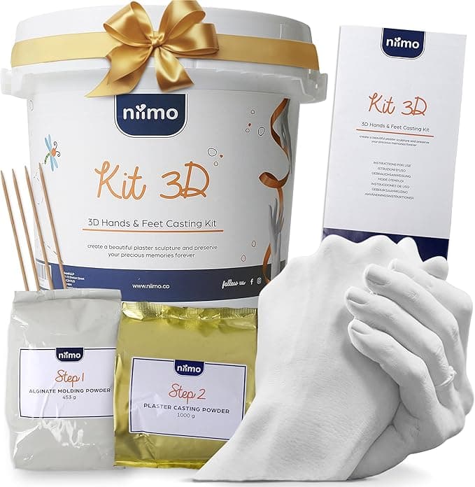 Niimo Couple Hands Sculpture – Detailed 3D Molding Kit